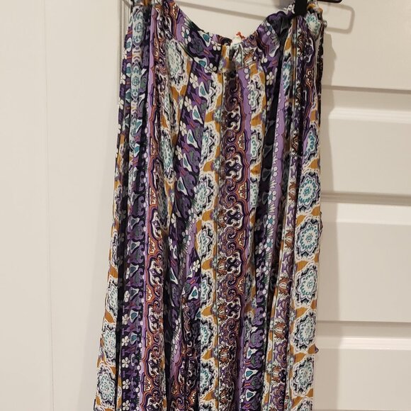 NWT: Anthropologie RAGA Wide Leg Boho Print Pants Size Small - Picture 3 of 7